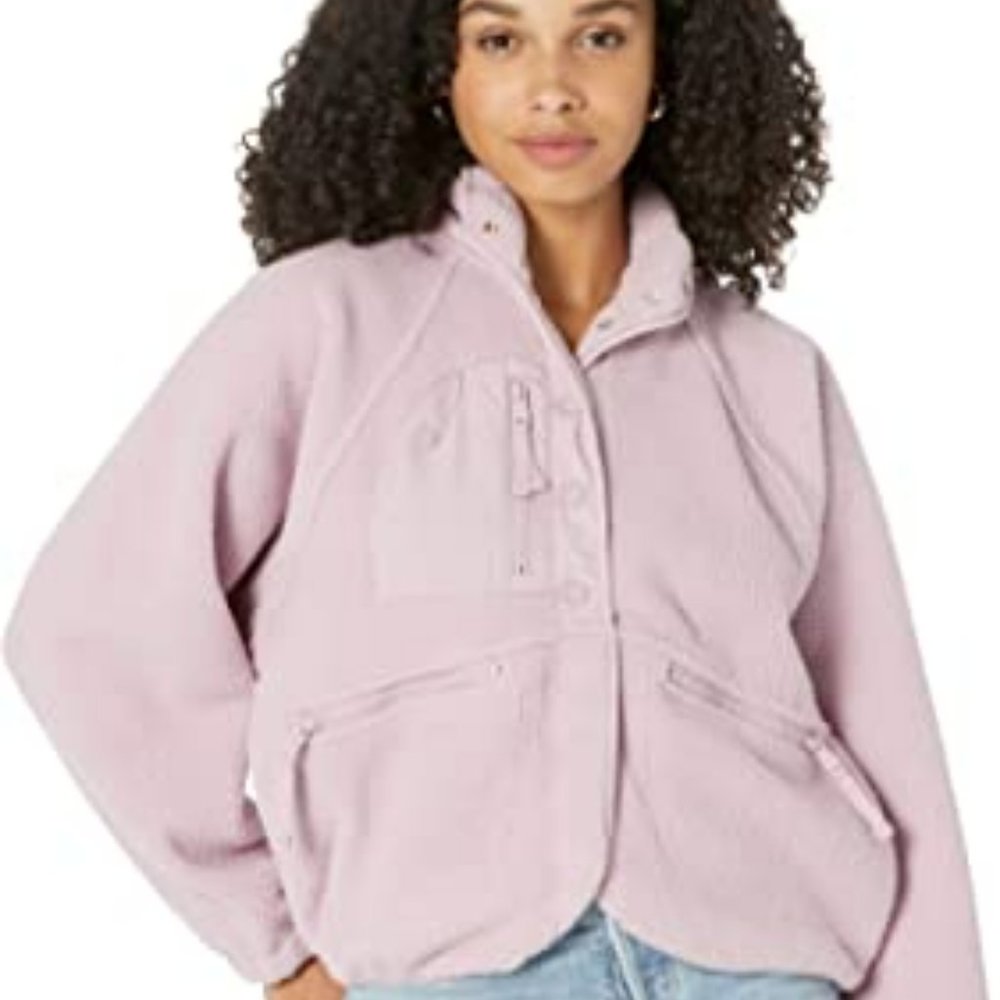 Free People   Hit the Slopes Jacket    Spring Fling - Sz L - New